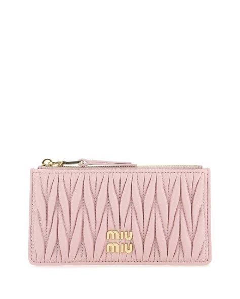 miu miu card holder pink|Pink Miu Miu Wallets and cardholders for Women .